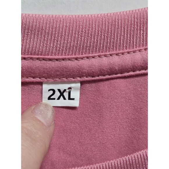 Womens Pink T-Shirt 2X "Some Of You Don't Know What Happened To Earl." - Picture 3 of 5